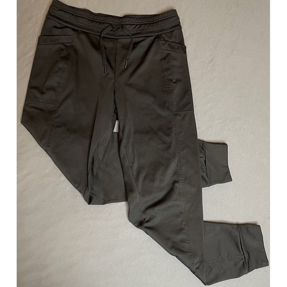 32 Degrees‎ Womens Small Active Midweight Jogger Pants Drawstring Waist Black - Picture 2 of 12
